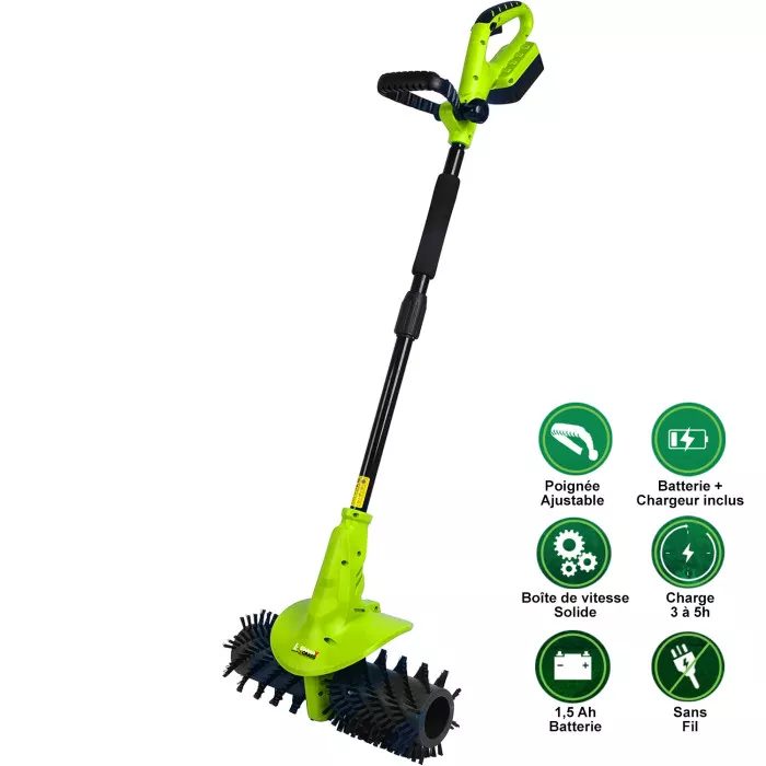 Brosse électrique pour gazon synthétique
